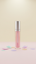 Bubblegum pink lip gloss